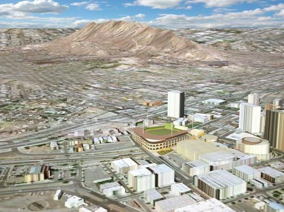 Proposed El Paso ballpark