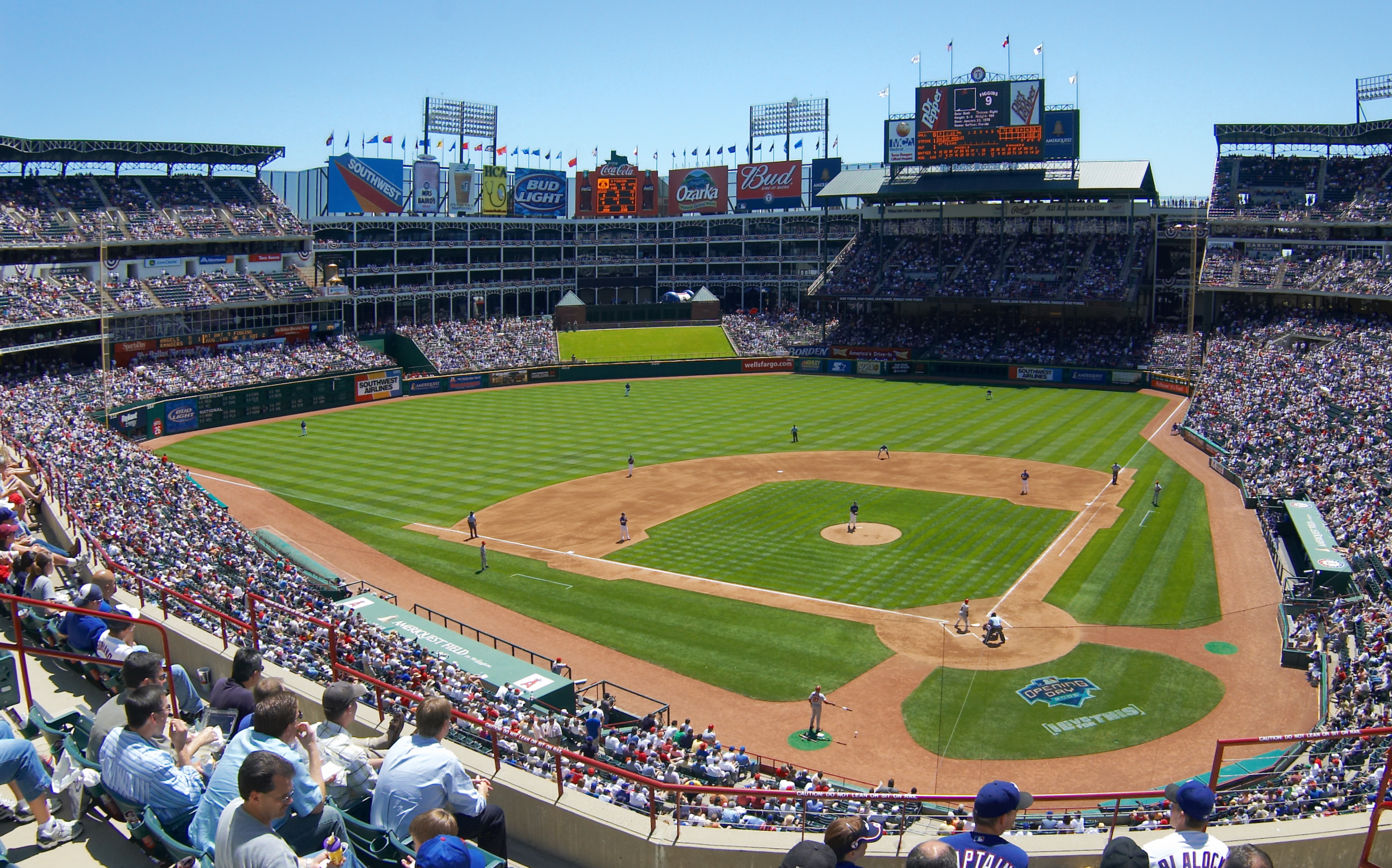 Texas Rangers' new ballpark approved