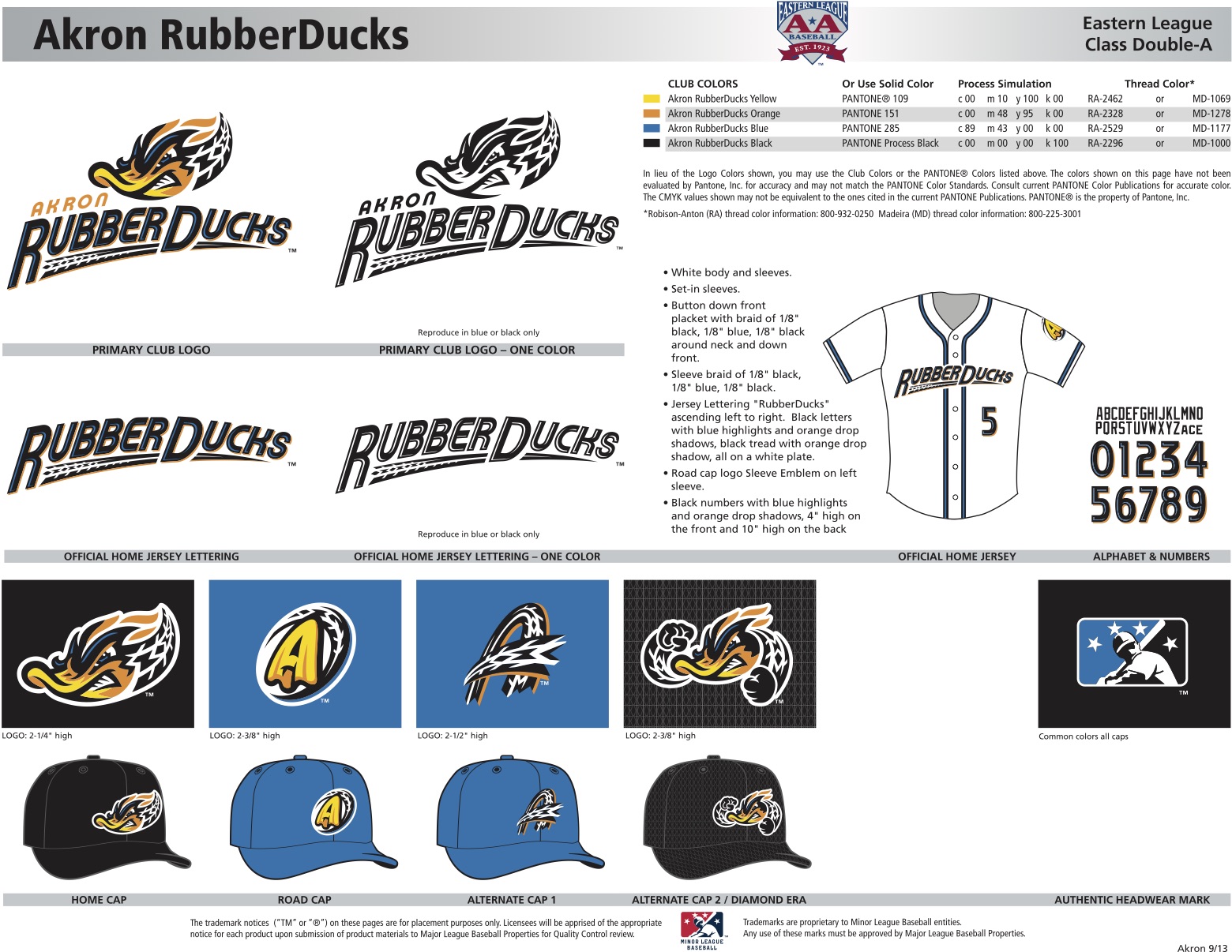 2014 Logo/Branding of the Year Akron RubberDucks Ballpark Digest