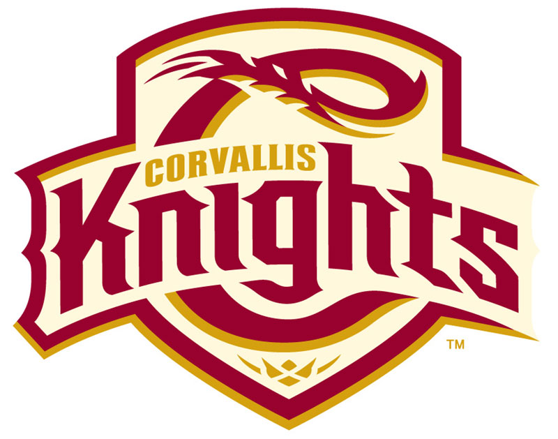 Corvallis Knights unveil new logos, colors Ballpark Digest