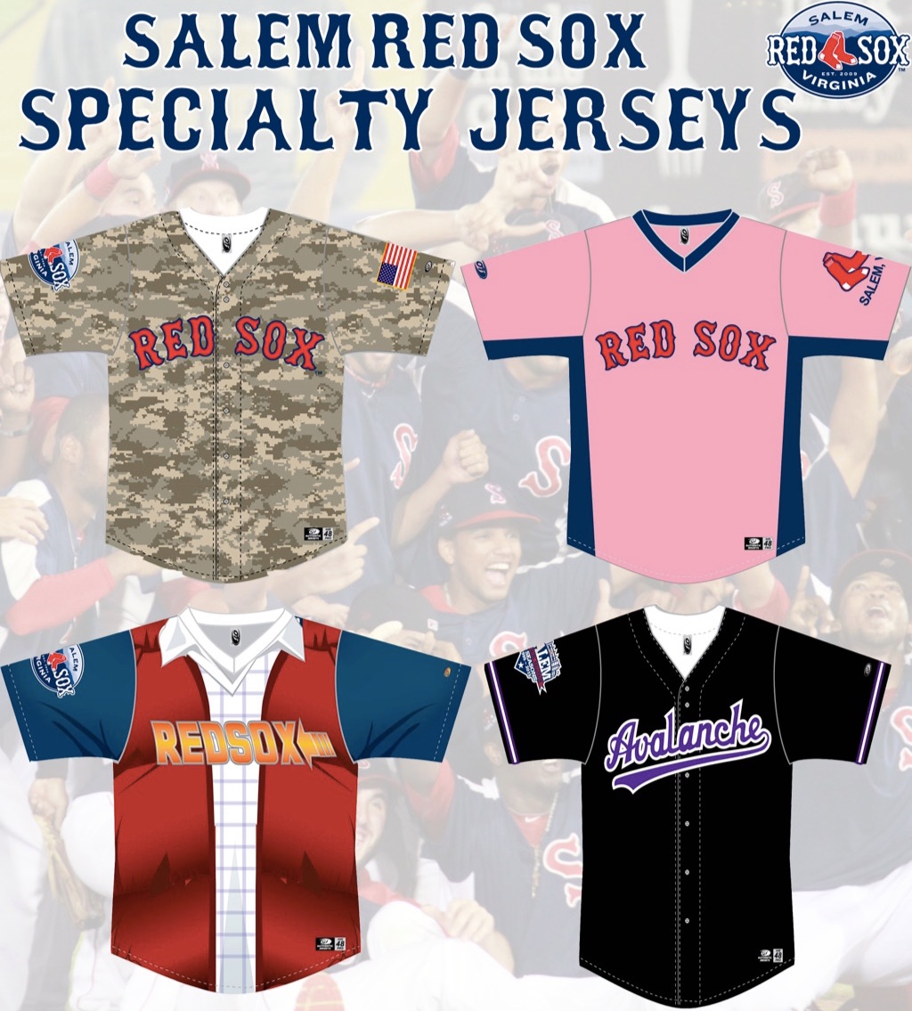 red sox jerseys through the years