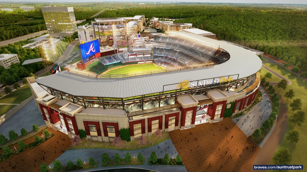 Braves unveil Truist Park as new stadium name