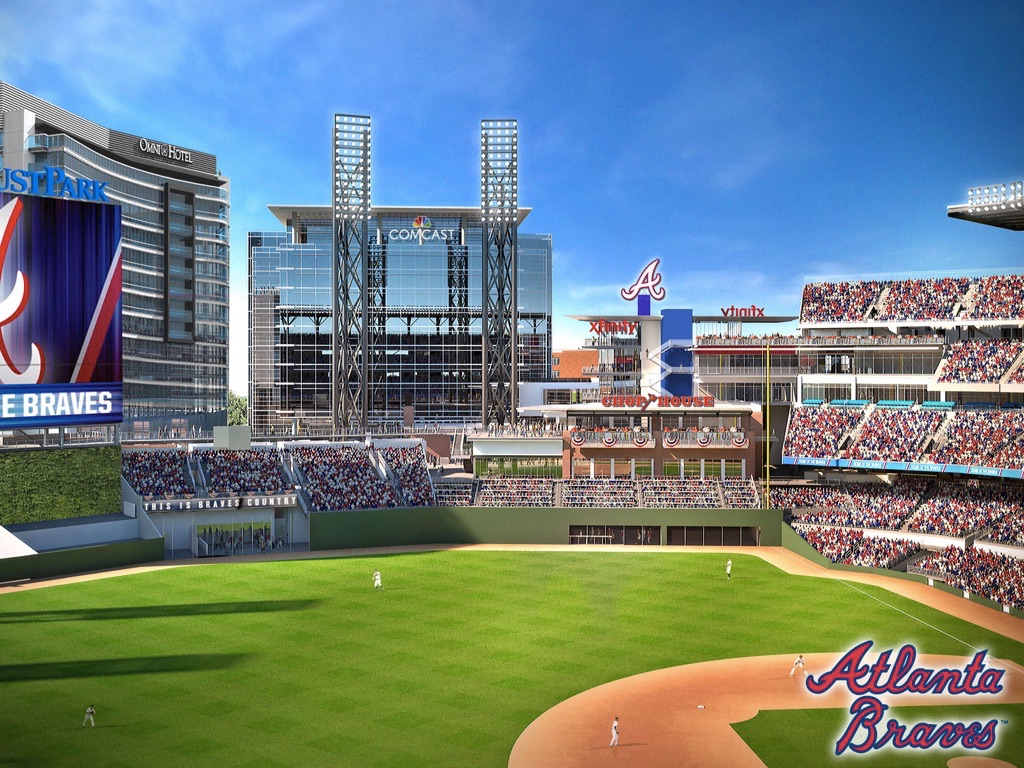 Braves unveil new SunTrust Park renderings, sales center Ballpark Digest