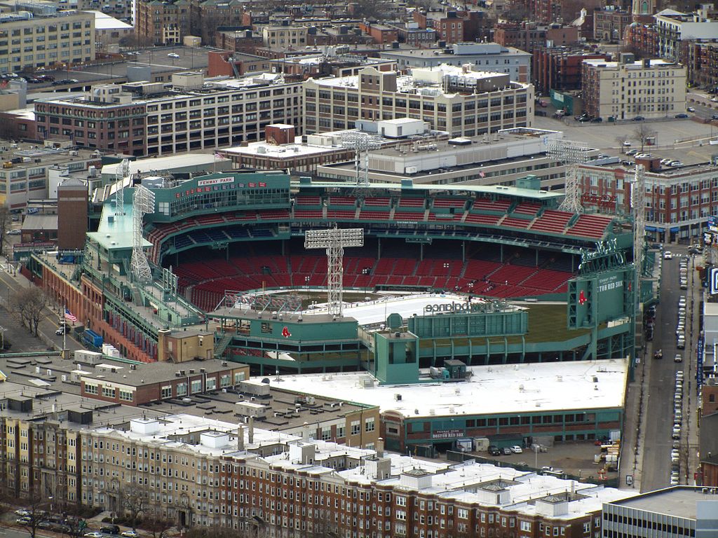 View from the roof deck on top of the Green Monster - Picture of