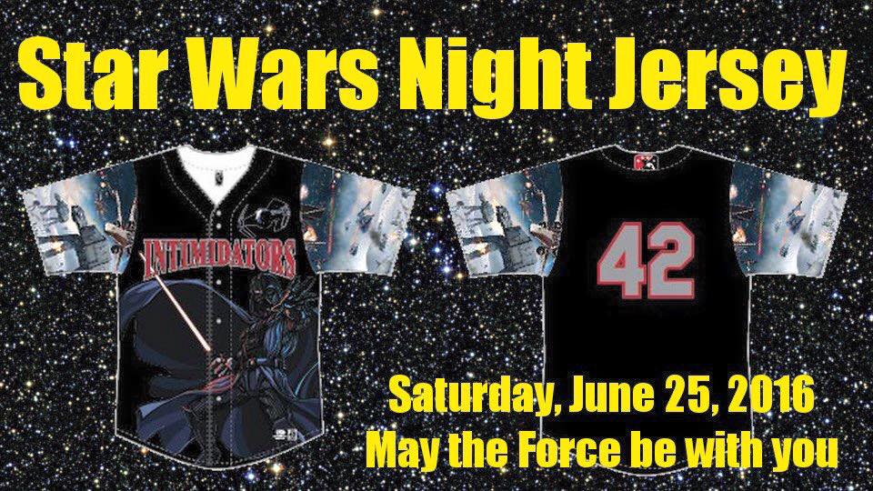 Selected Jersey for Star Wars Night, Barons Fans Have