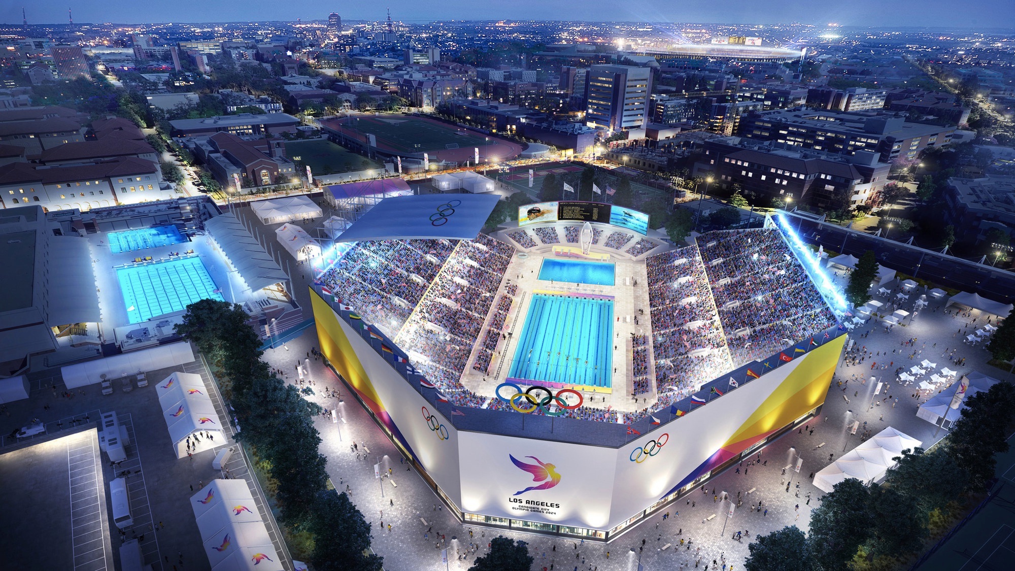 Swimming at Dedeaux Field? That's the Plan for LA 2024 Olympics