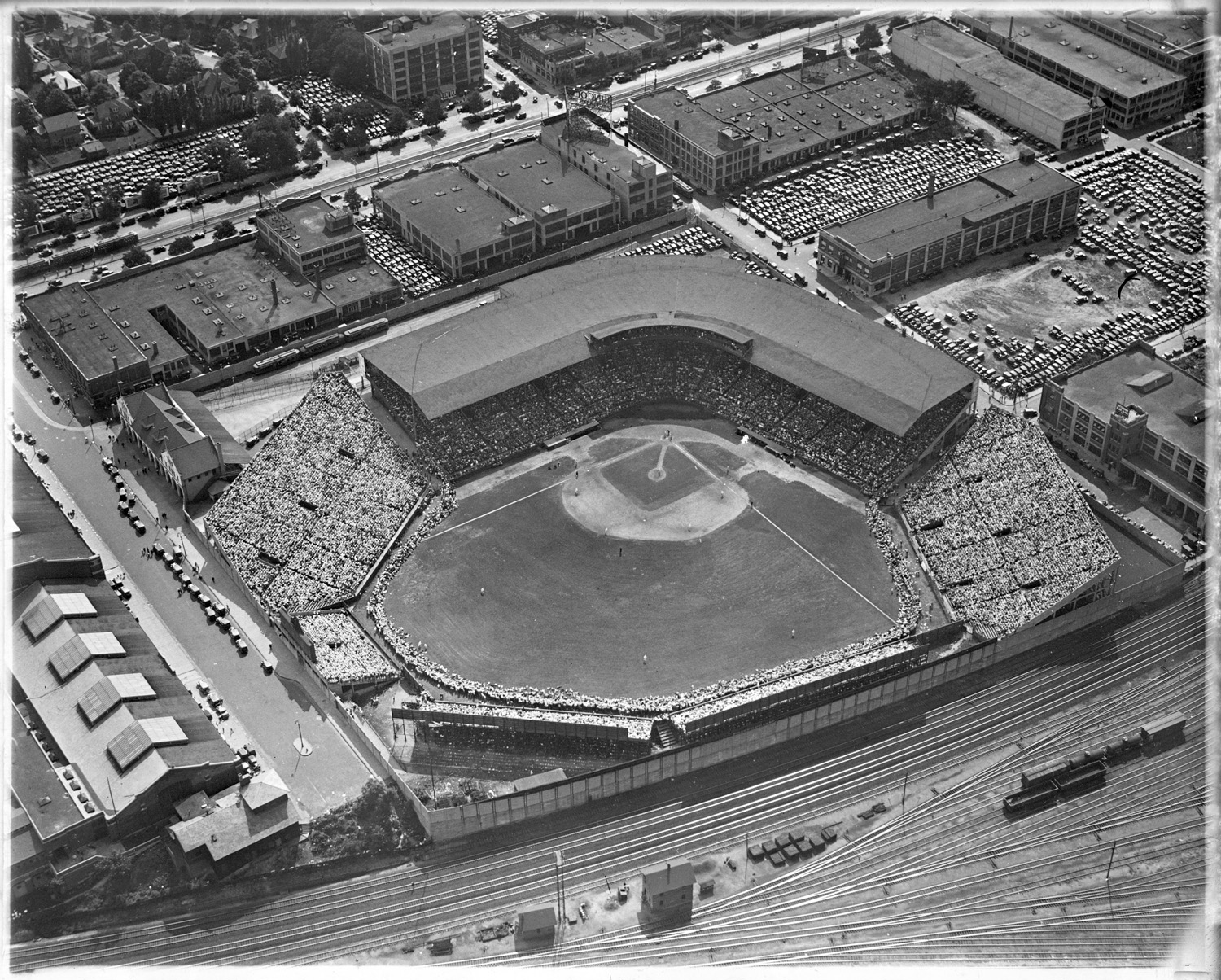 County Stadium Milwaukee Braves Brewers 1960