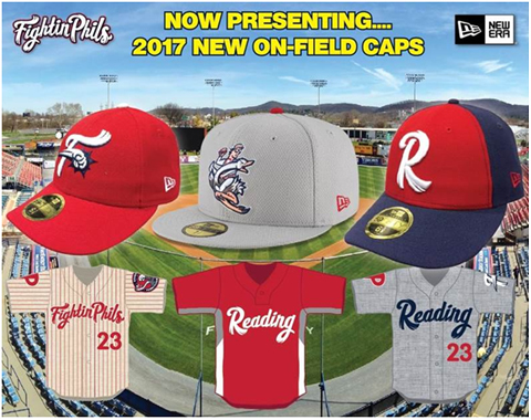 Reading Fightin Phils New Era Reading Hot Dogs 59Fifty Hat
