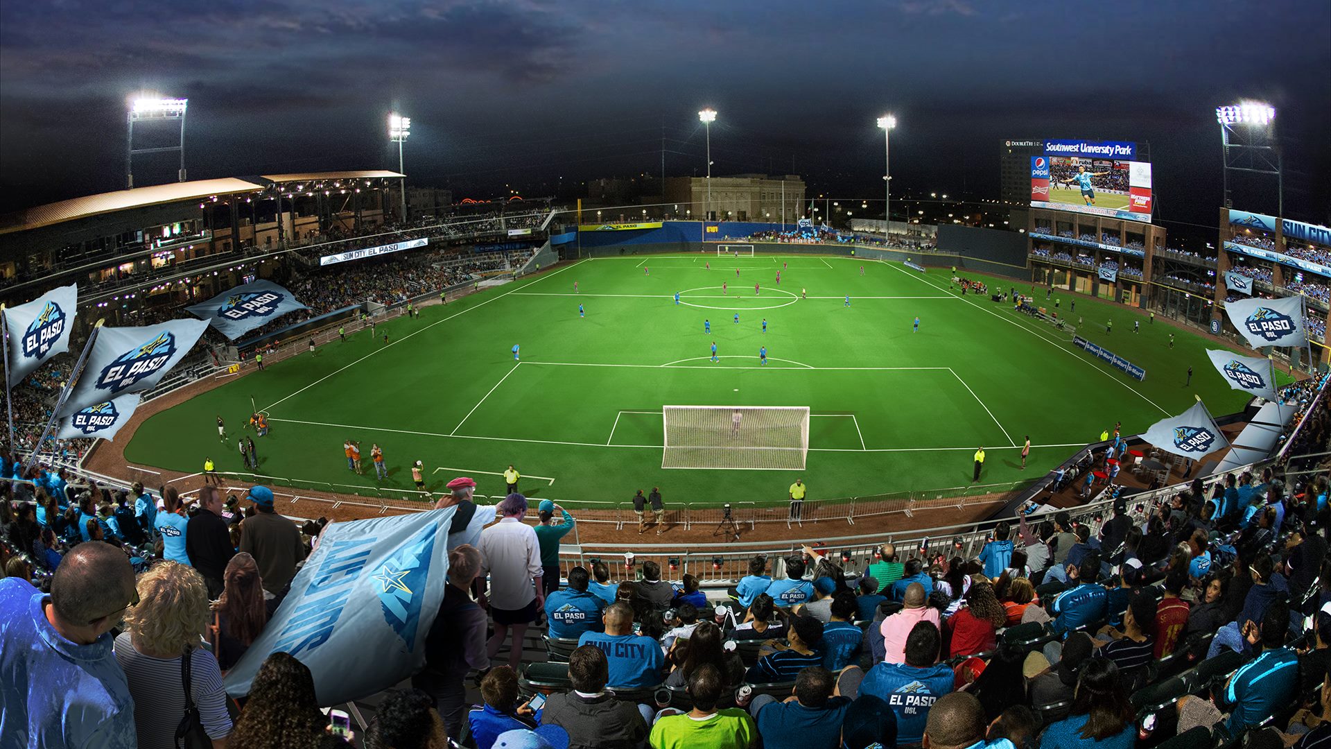 Southwest University Park Preps For Pro Soccer Ballpark Digest