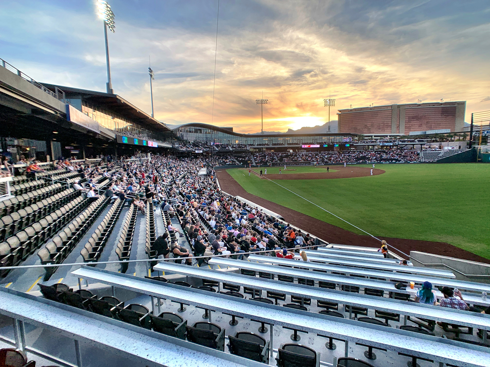 The Salt Lake Bees take on the Las Vegas Aviators in series, tie 3