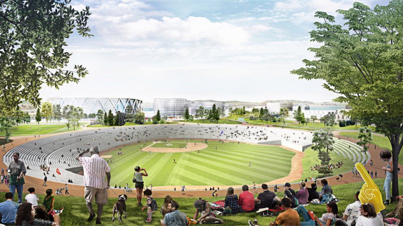 Royals unveil two potential ballpark sites, release new renderings -  Ballpark Digest