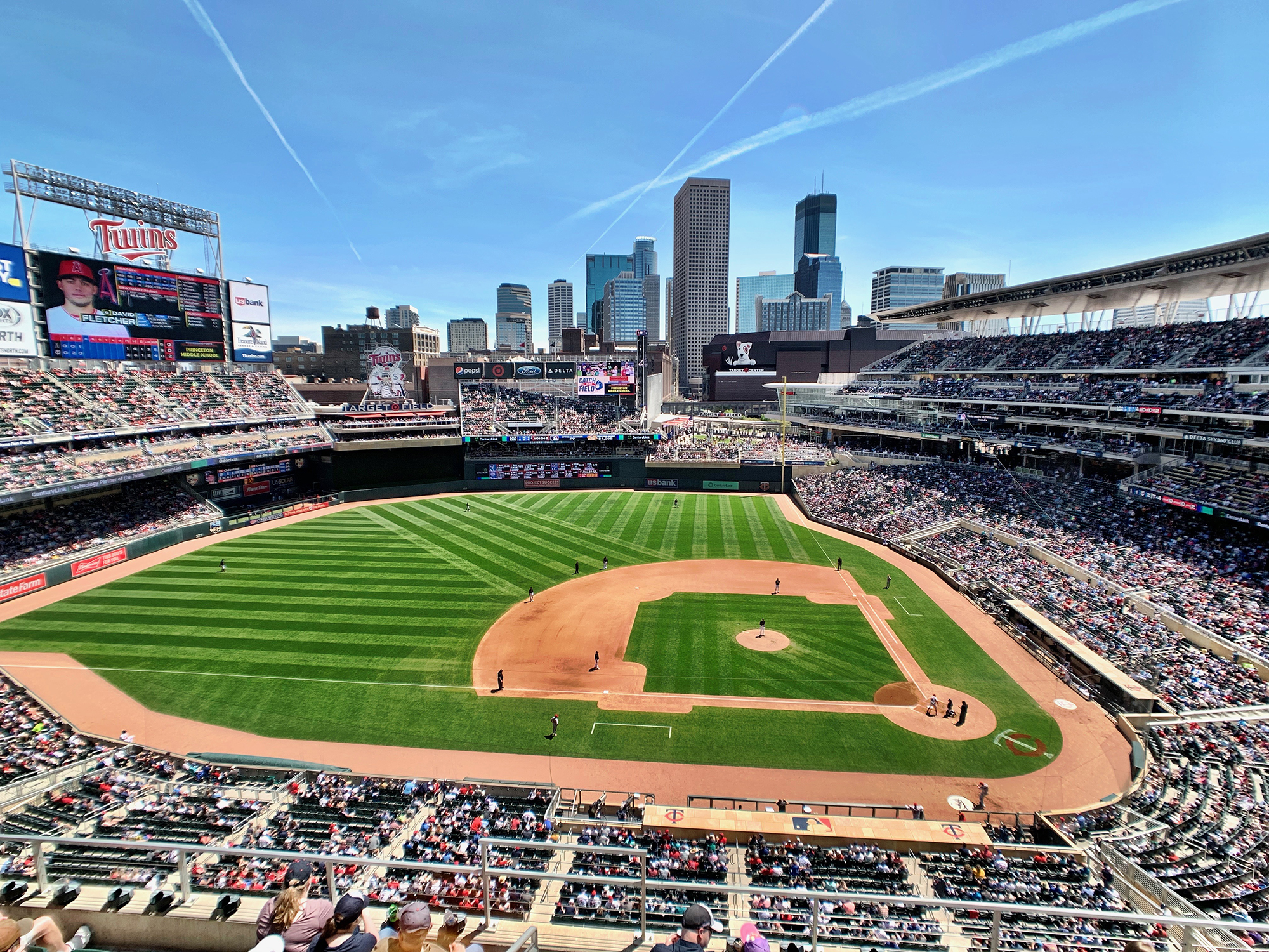 Target Field at 10