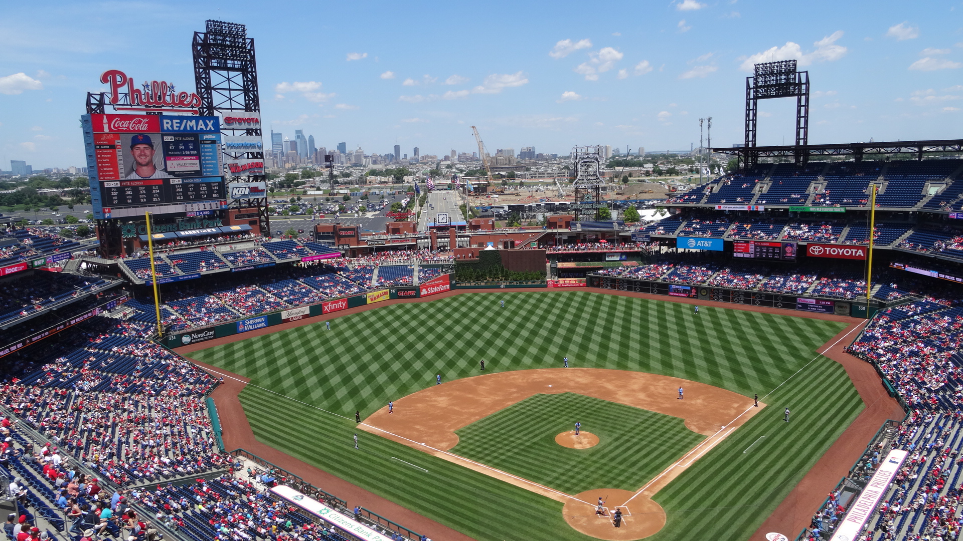 Fan information for World Series Game 3 at Citizens Bank Park