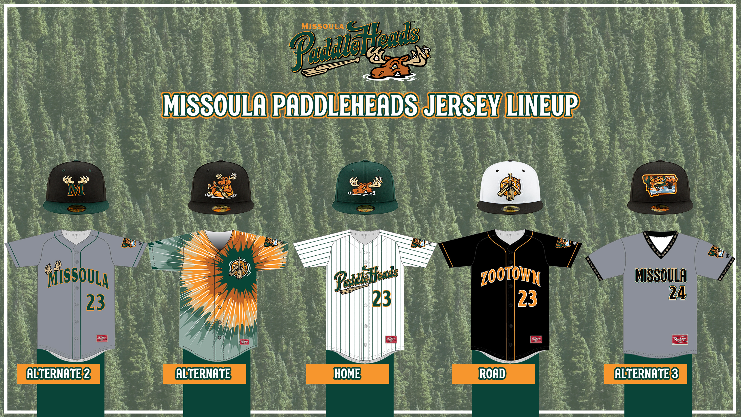 Missoula PaddleHeads uniforms unveiled Ballpark Digest