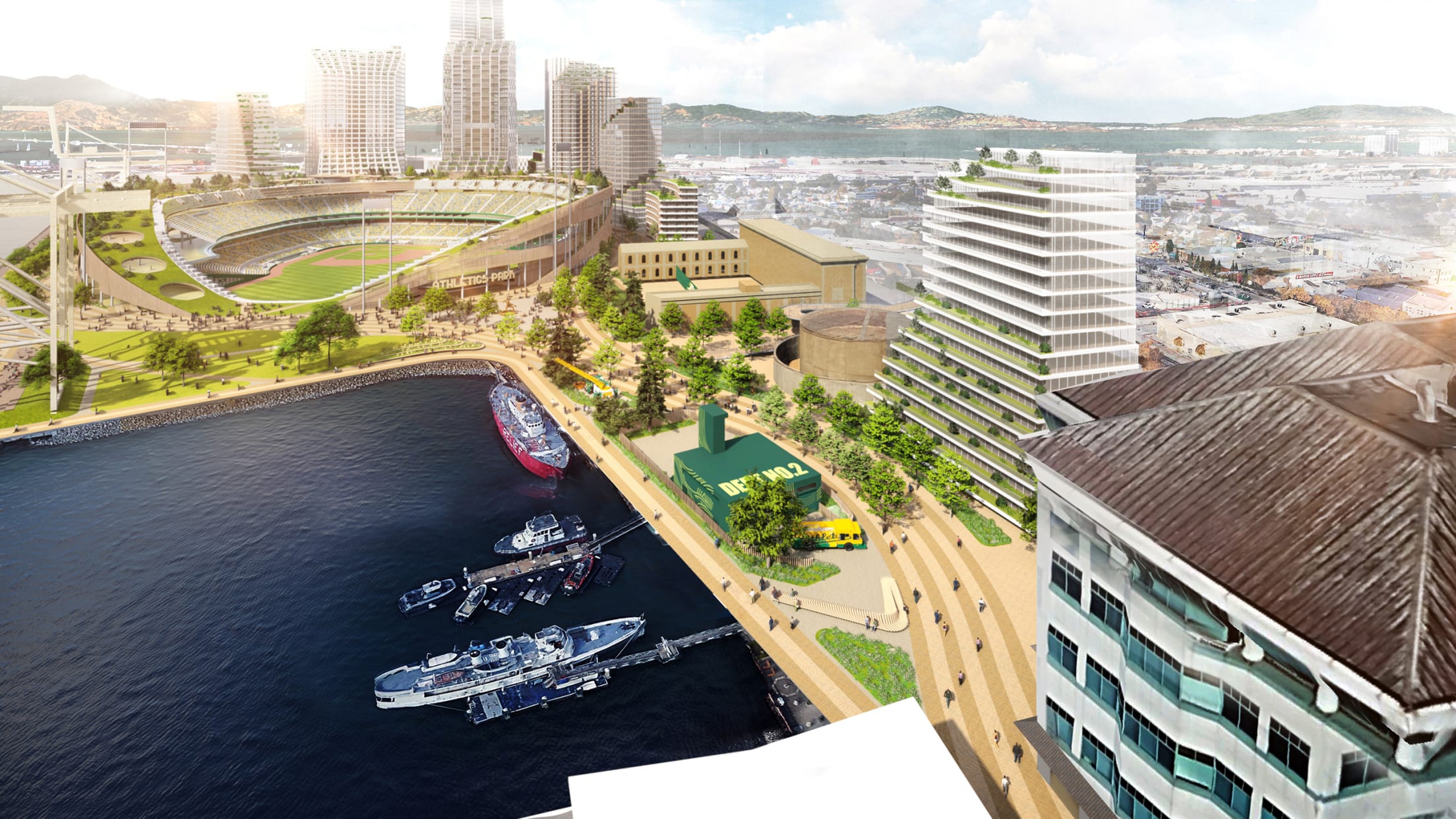 Public hearing highlights tension over Oakland A's stadium proposal for  Port of Oakland