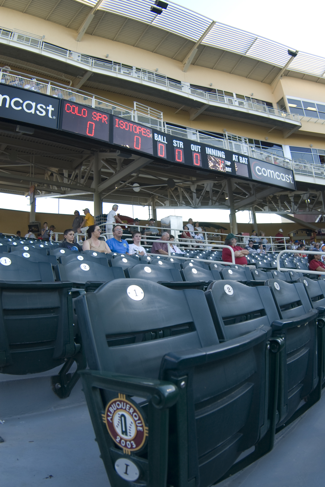 Isotopes Park Seating Chart