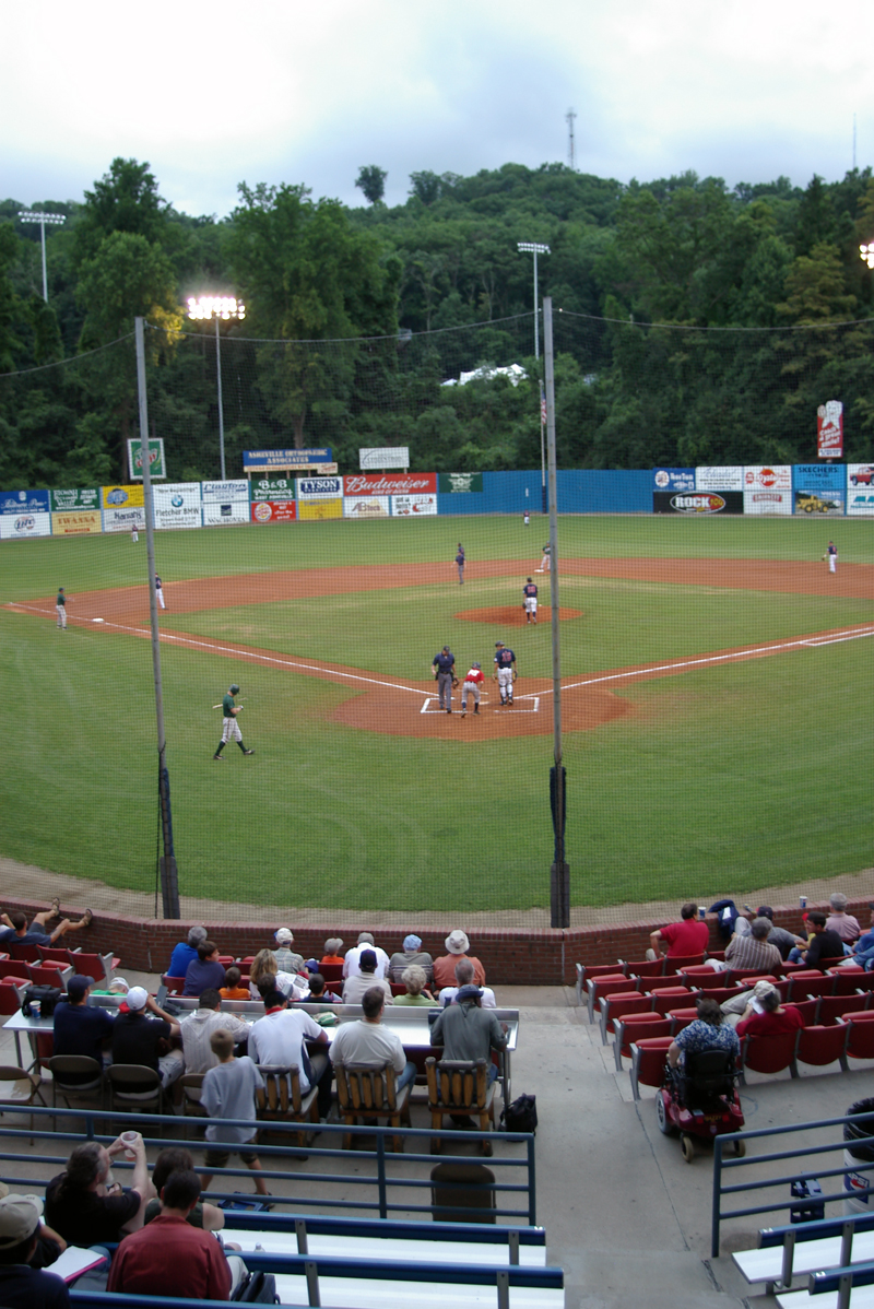 asheville tourist baseball stadium