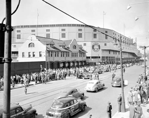 Briggs Stadium 1945