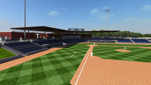New Holly Springs ballpark
