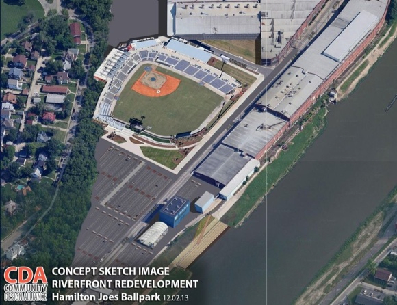 Proposed Hamilton Joes ballpark