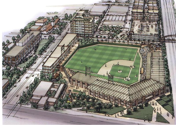 Proposed Fullerton ballpark