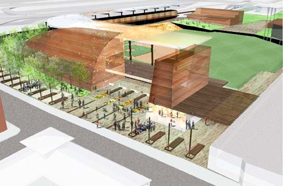 Proposed St. Paul Saints ballpark