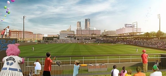 New St. Paul Saints ballpark