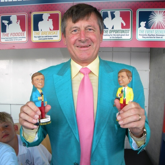 Craig Sager and bobbleheads