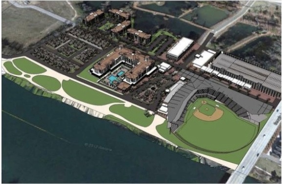 Proposed North Augusta ballpark