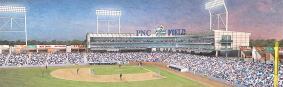 PNC Field makeover