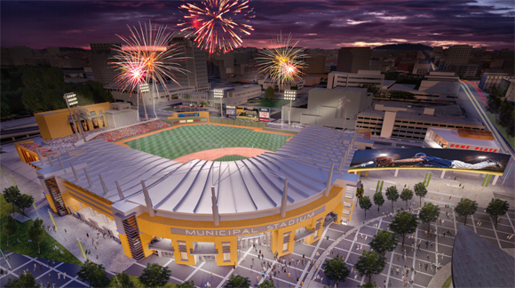Proposed Colorado Springs ballpark