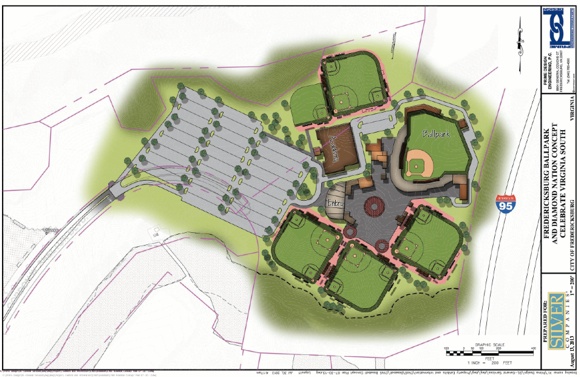Proposed Fredericksburg ballpark