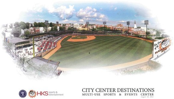 Proposed Hagerstown ballpark
