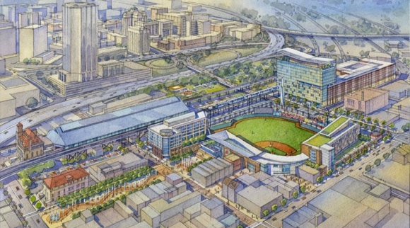 Proposed Richmond Flying Squirrels ballpark