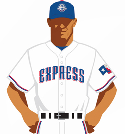 Round Rock Express uniform