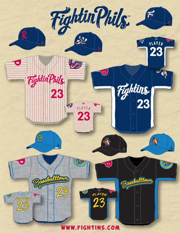 Reading Phillies jersey guide
