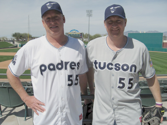Tucson Padres uniforms