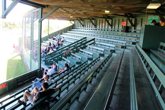 Municipal Stadium - San Jose Giants 9-2011, View from my se…