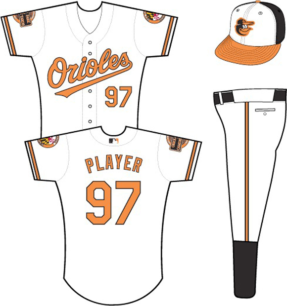 New Baltimore Orioles uniforms