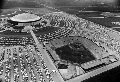 Colt Stadium and the Astrodome