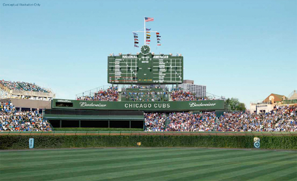 Proposed Wrigley Field renovations