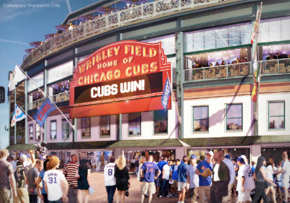 Proposed Wrigley Field changes