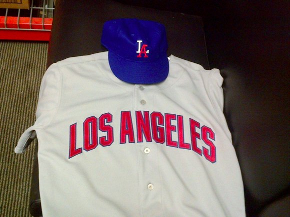 Los Angeles Angels retro uniform