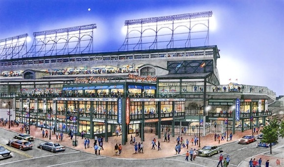 Proposed Wrigley Field renovation