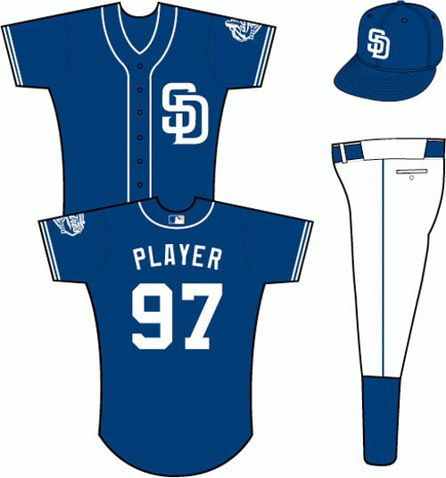 San Diego Alternate Uniforms