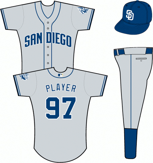 San Diego Road Uniforms