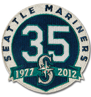 Seattle Mariners 35th anniversary logo