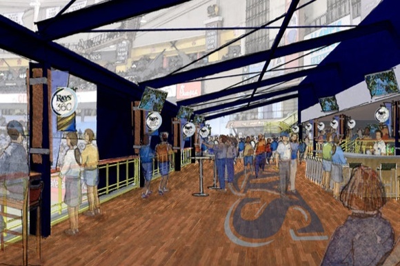 Tropicana Field upgrades for 2014