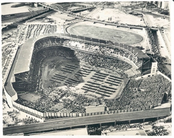 Yankee Stadium hosting football