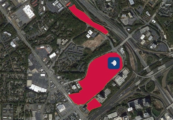 Atlanta Braves site plan